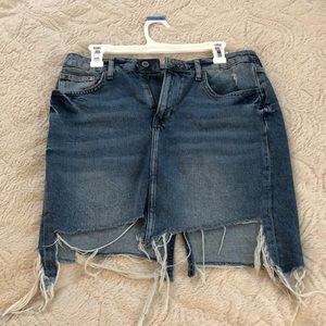 Jean skirt